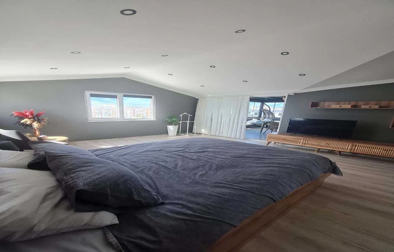 housebind Квартира 4 + 1 с красивым балконом и видом Тосмур /Аланья