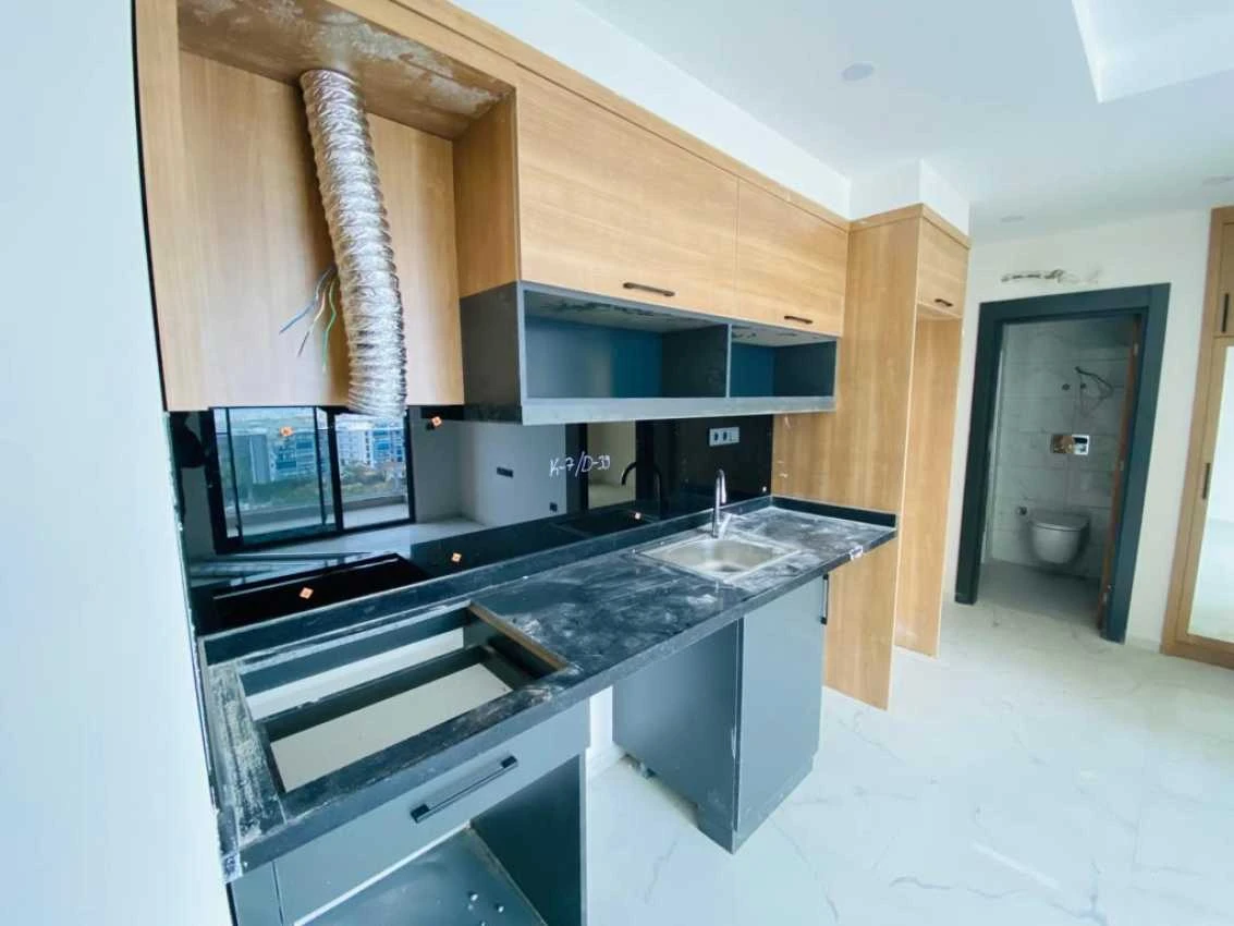 housebind Квартира планировки 1+1 в современном комплексе в Махмутларе /Алания