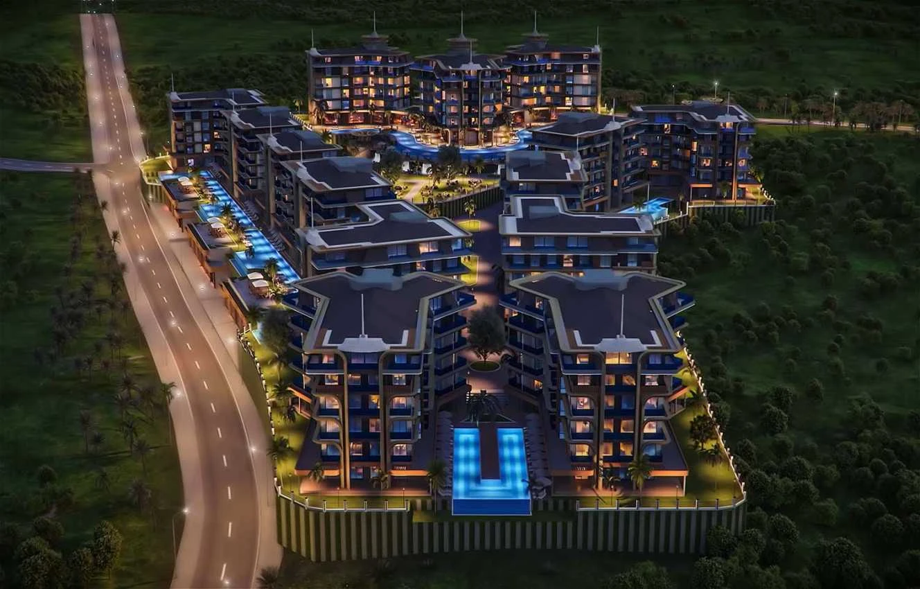 housebind Элитный проект новое место притяжения в районе Кестель /Алания