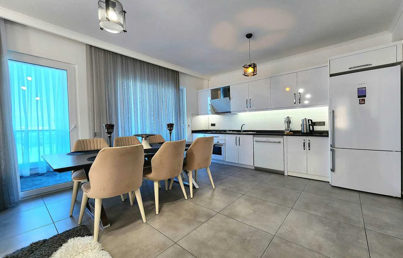 housebind Квартира планировки 2+1 дуплекс с мебелью Махмутлар /Алания
