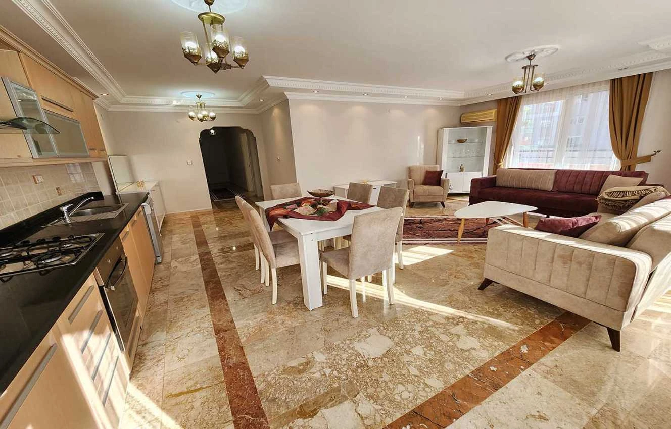housebind Жилом комплексе в центре  2 + 1 Махмутлар /Алания