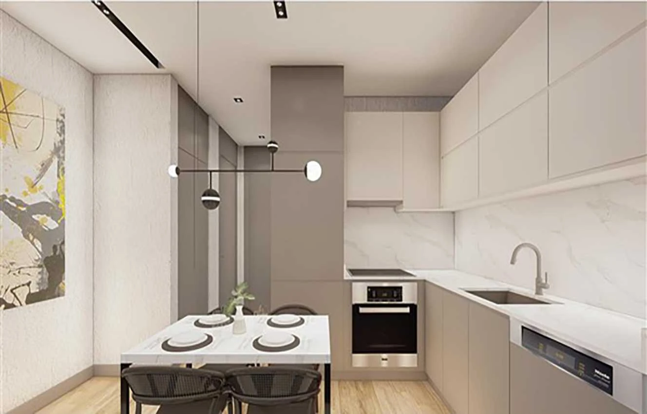 housebind Квартира 1 + 1 по доступной цене в Каргыджак /Алания