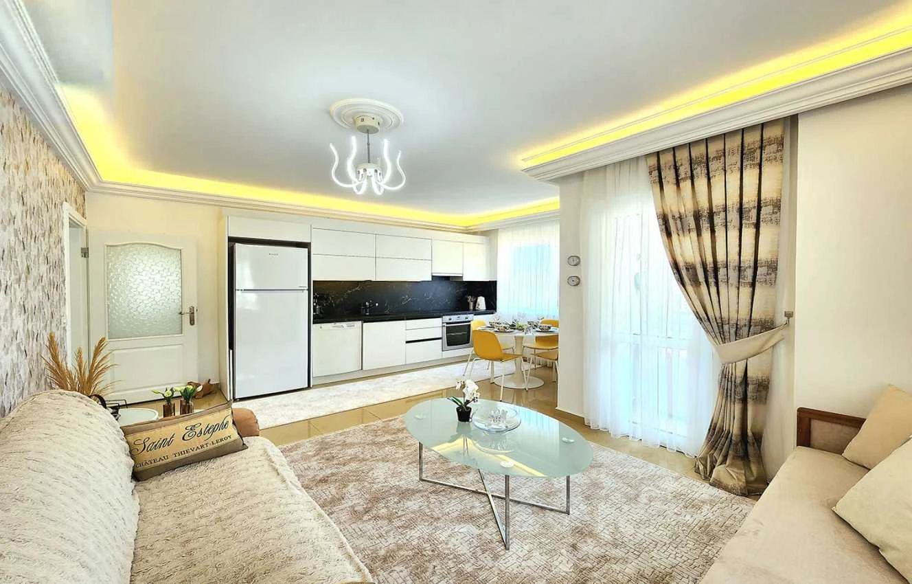 housebind Прекрасный жилой комплекс квартира 2 + 1 Джикджилли /Алания