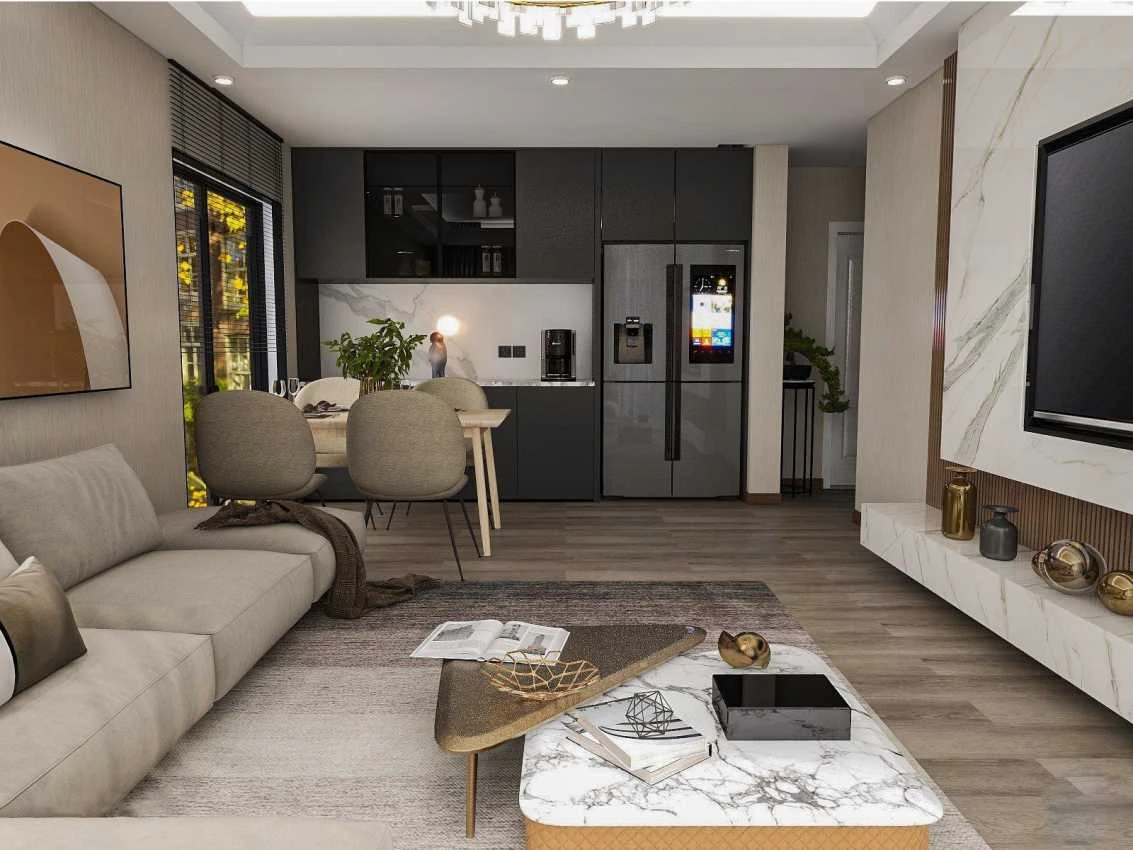 housebind Новый проект шикарного жилого комплекса в Анталии / Алтынташ