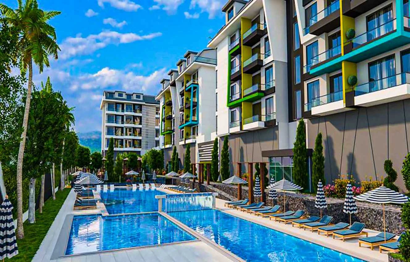housebind Квартира 1 + 1 ближе к морю в одном из лучших мест Каргыджак / Алания