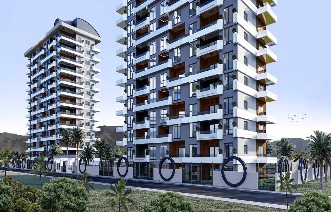 housebind Квартира планировки 2+1 в современном комплексе Махмутлар/Аланья