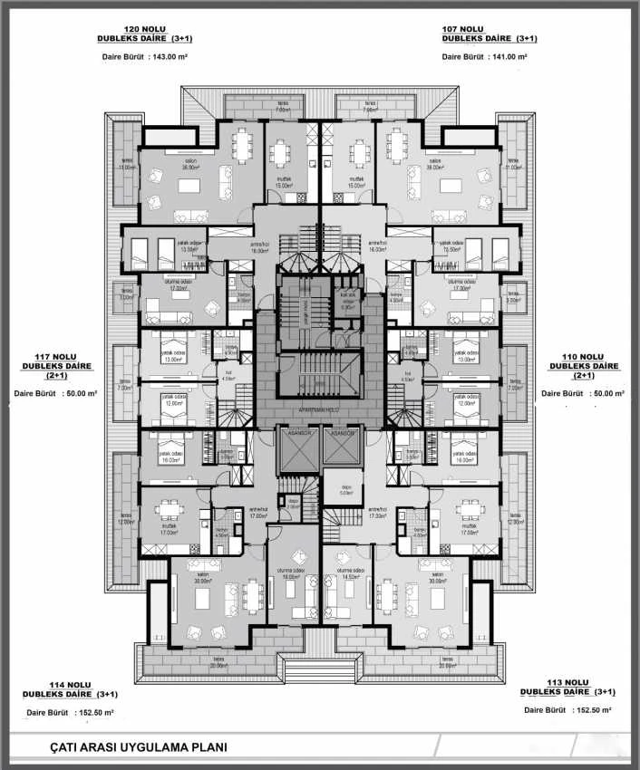 housebind Ультрасовременный готовый инвестиционный проект в Алании