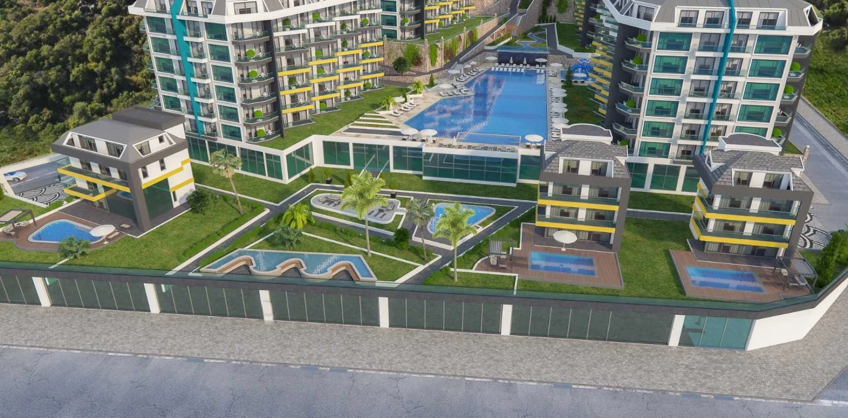 housebind Квартира 2 + 1 на первой линии моря Каргыджак /Алания