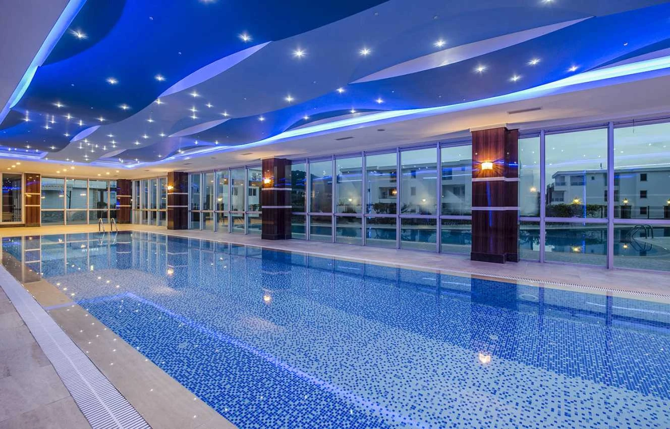 housebind В шикарном комплексе 3 + 1 с мебелью  в районе Каргыджак /Алания