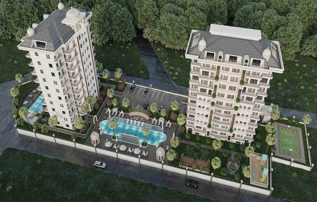 housebind Уникальный проект  с роскошным видом в Авсаллар / Алания