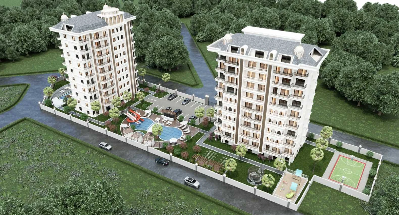 housebind Уникальный проект  с роскошным видом в Авсаллар / Алания