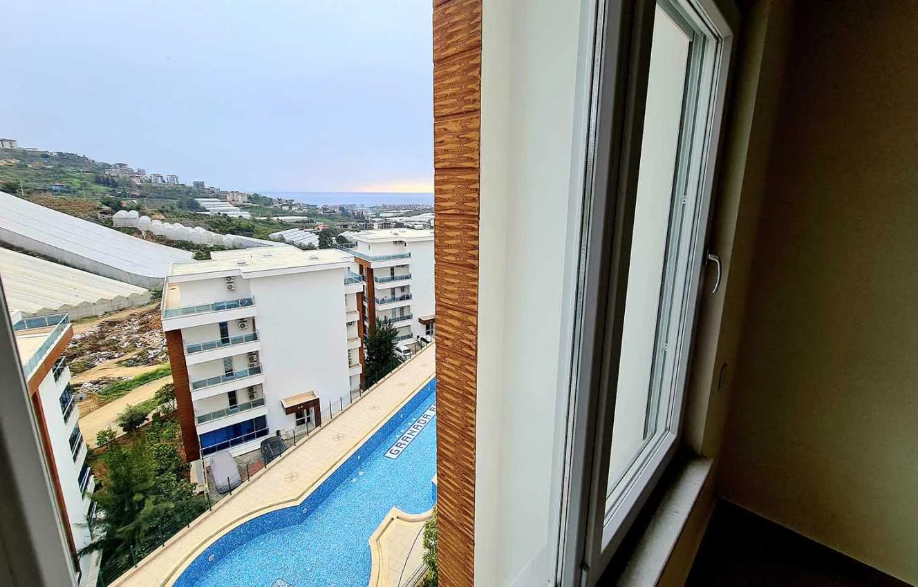 housebind В шикарном комплексе 3 + 1 с мебелью  в районе Каргыджак /Алания