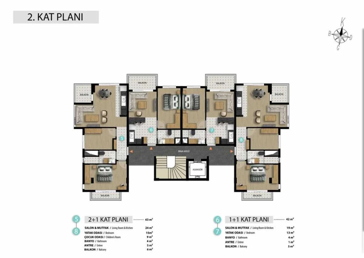 housebind Новый проект шикарного жилого комплекса в Анталии / Алтынташ