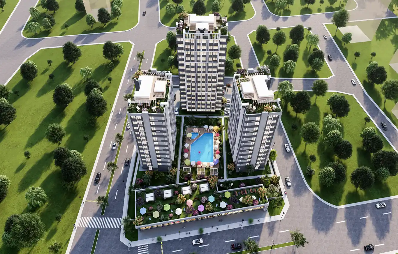 housebind Проект в популярном курорте Мерсин