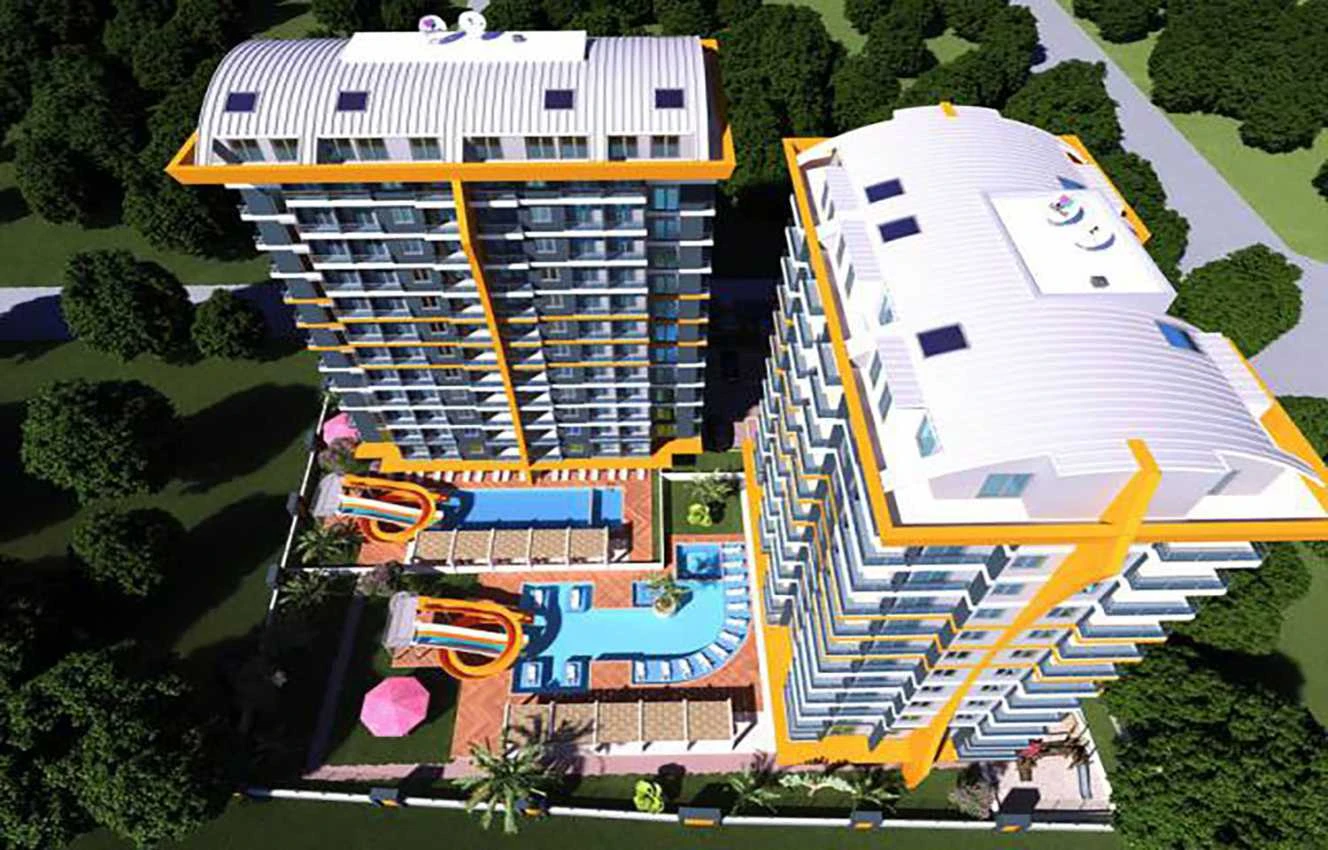 housebind Комплекс класса люкс квартира 2 + 1 Махмутлар /Алания