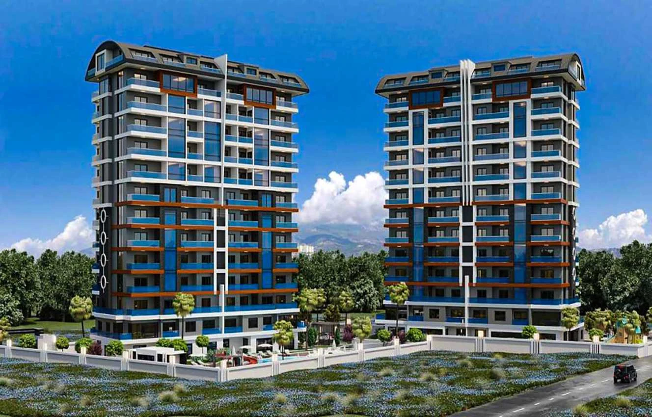 housebind В новом комплексе квартира 2 + 1 Махмутлар /Аланья
