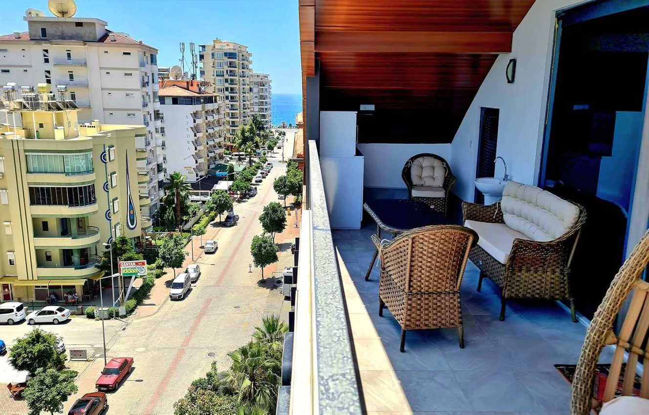 housebind Квартира планировки 3+1 Дуплекс в жилом комплексе Махмутлар /Алания