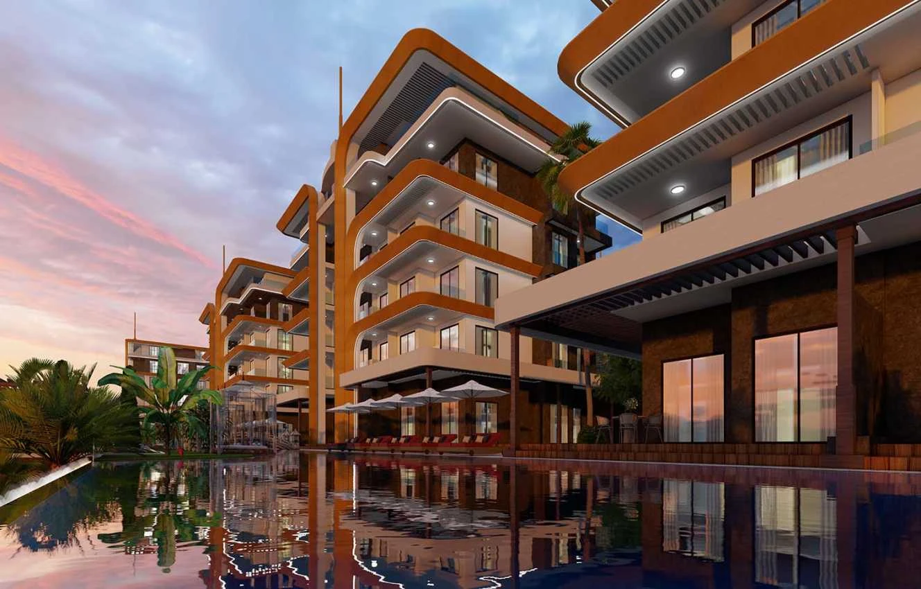 housebind Элитный проект новое место притяжения в районе Кестель /Алания