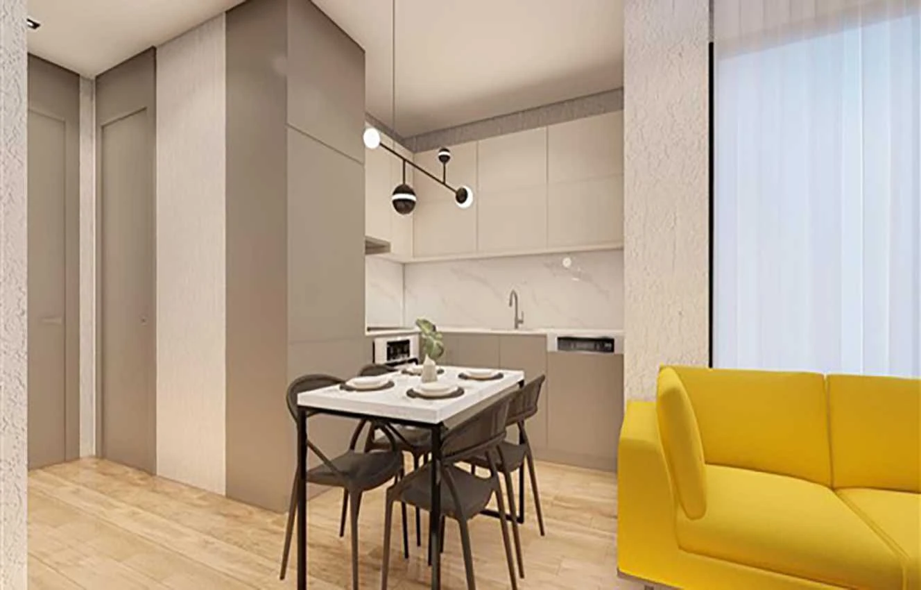 housebind Квартира 1 + 1 по доступной цене в Каргыджак /Алания