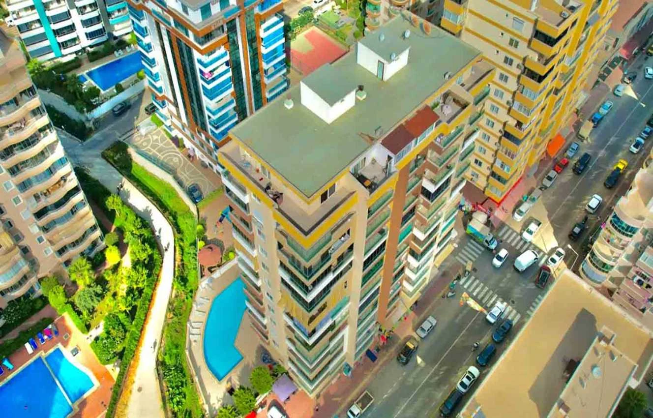 housebind Квартира с мебелью 2 + 1 в уютном комплексе Махмутлар /Аланья