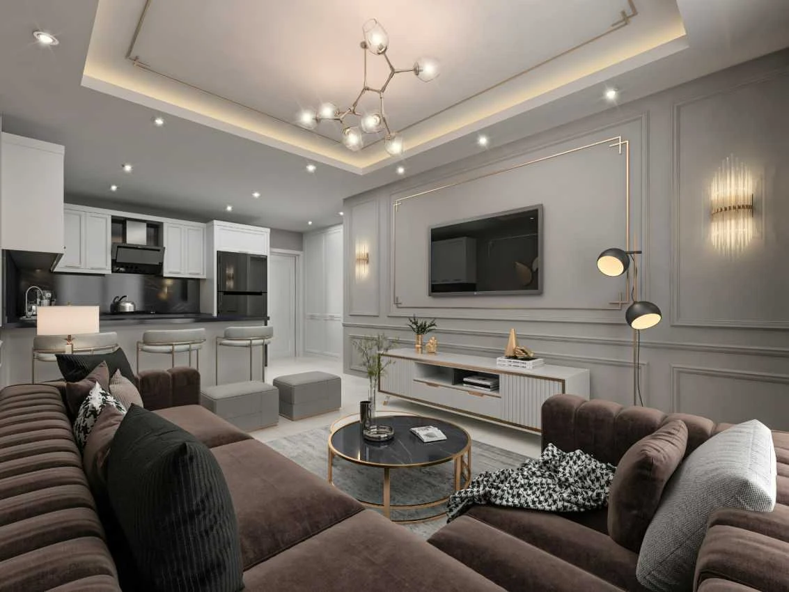housebind В шикарном комплексе  квартира 1 + 1 Махмутлар /Алания