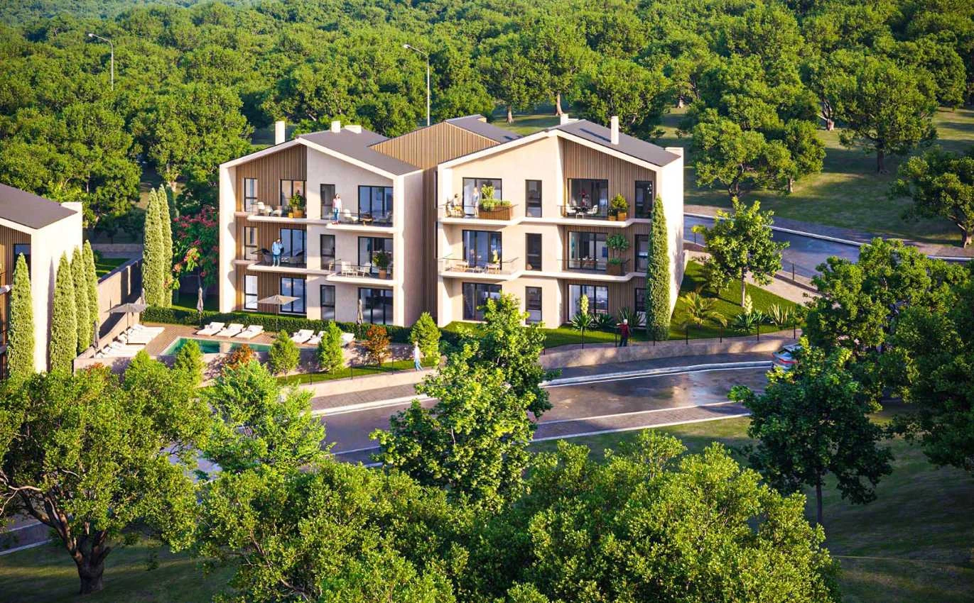 housebind Комплекс с привлекательной архитектурой Термал /Ялова