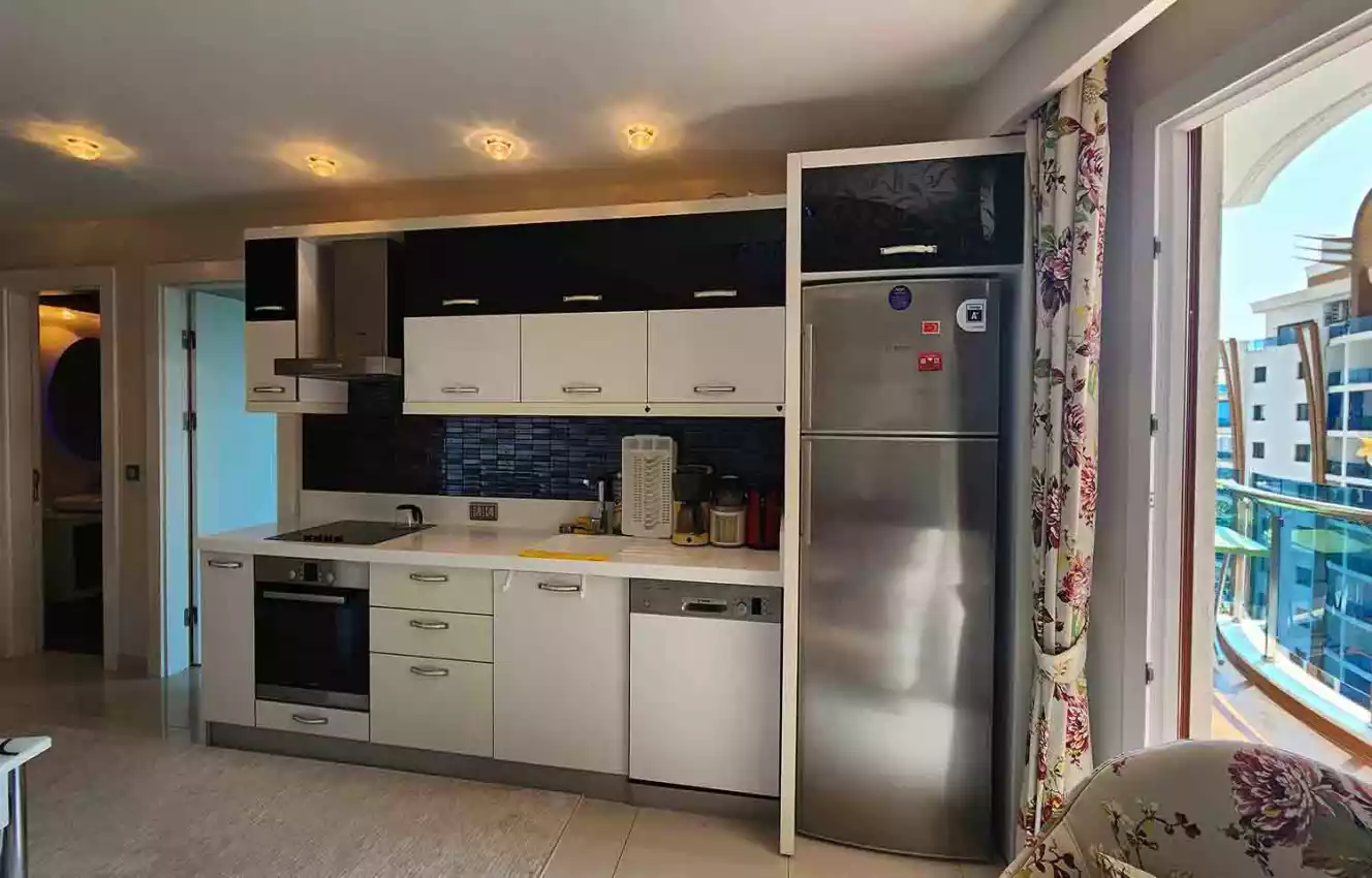 housebind Квартира 1 + 1 с мебелью в шикарном комплексе в Махмутлар/Алания