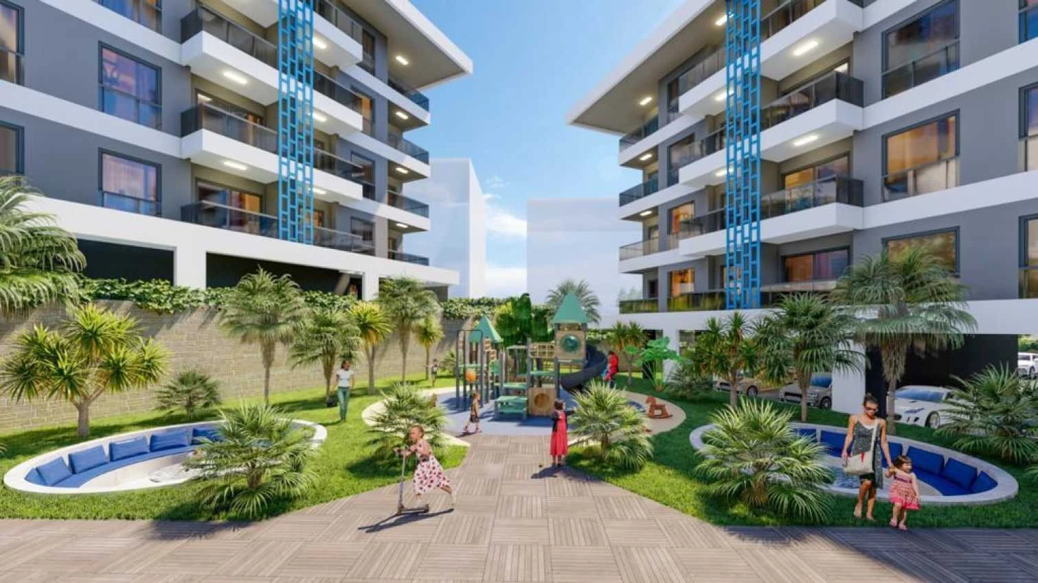 housebind Продается квартира планировки 1+1 в новом современном комплексе Кестель /Алания
