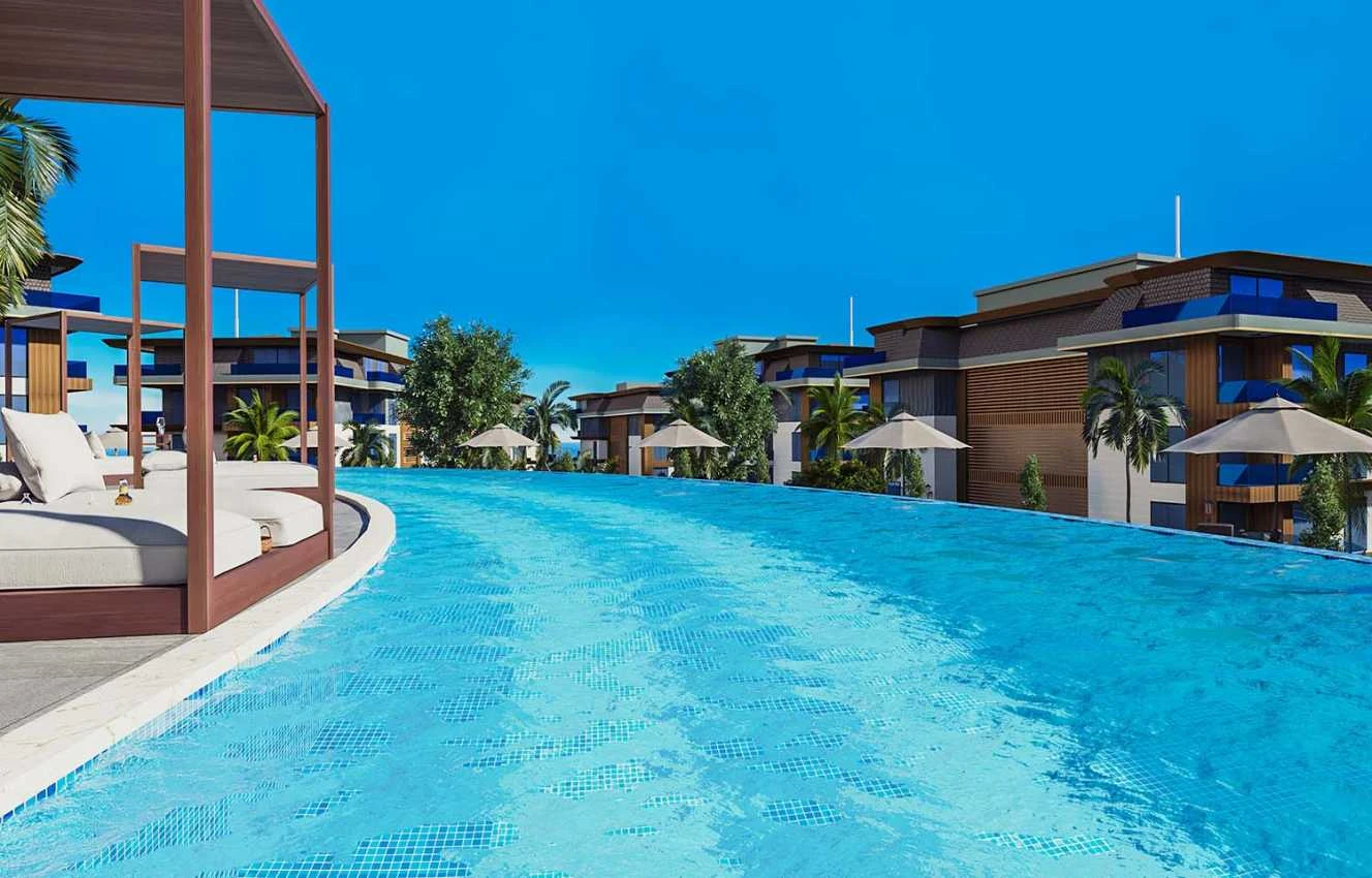 housebind Элитный проект новое место притяжения в районе Кестель /Алания