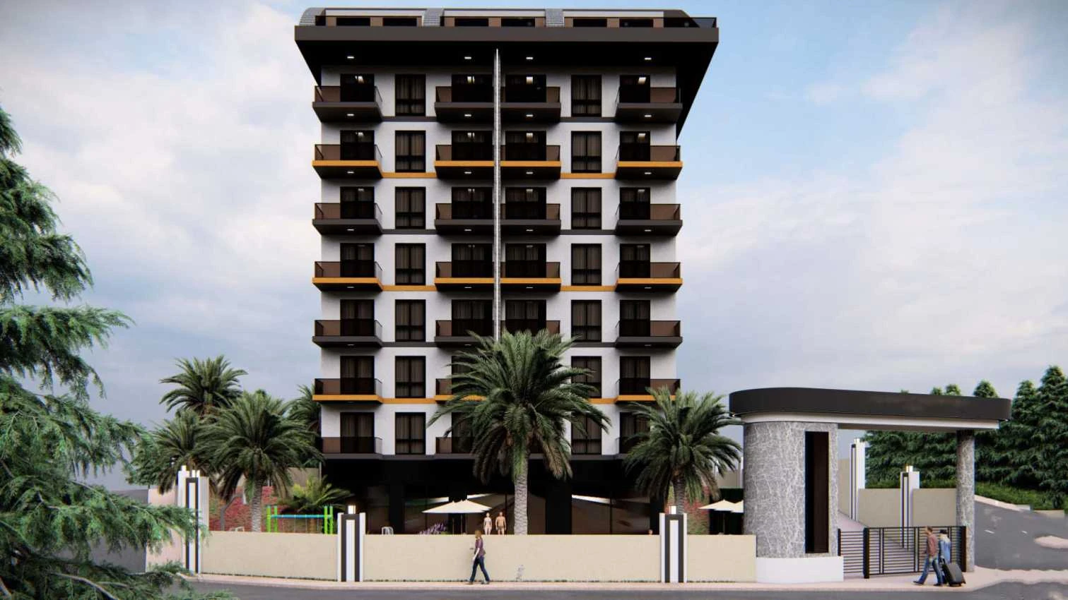 housebind Новый проект две квартиры 1 + 1 в Авсаллар /Алания