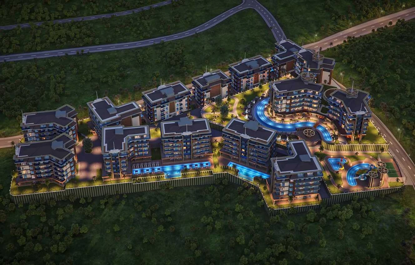 housebind Элитный проект новое место притяжения в районе Кестель /Алания