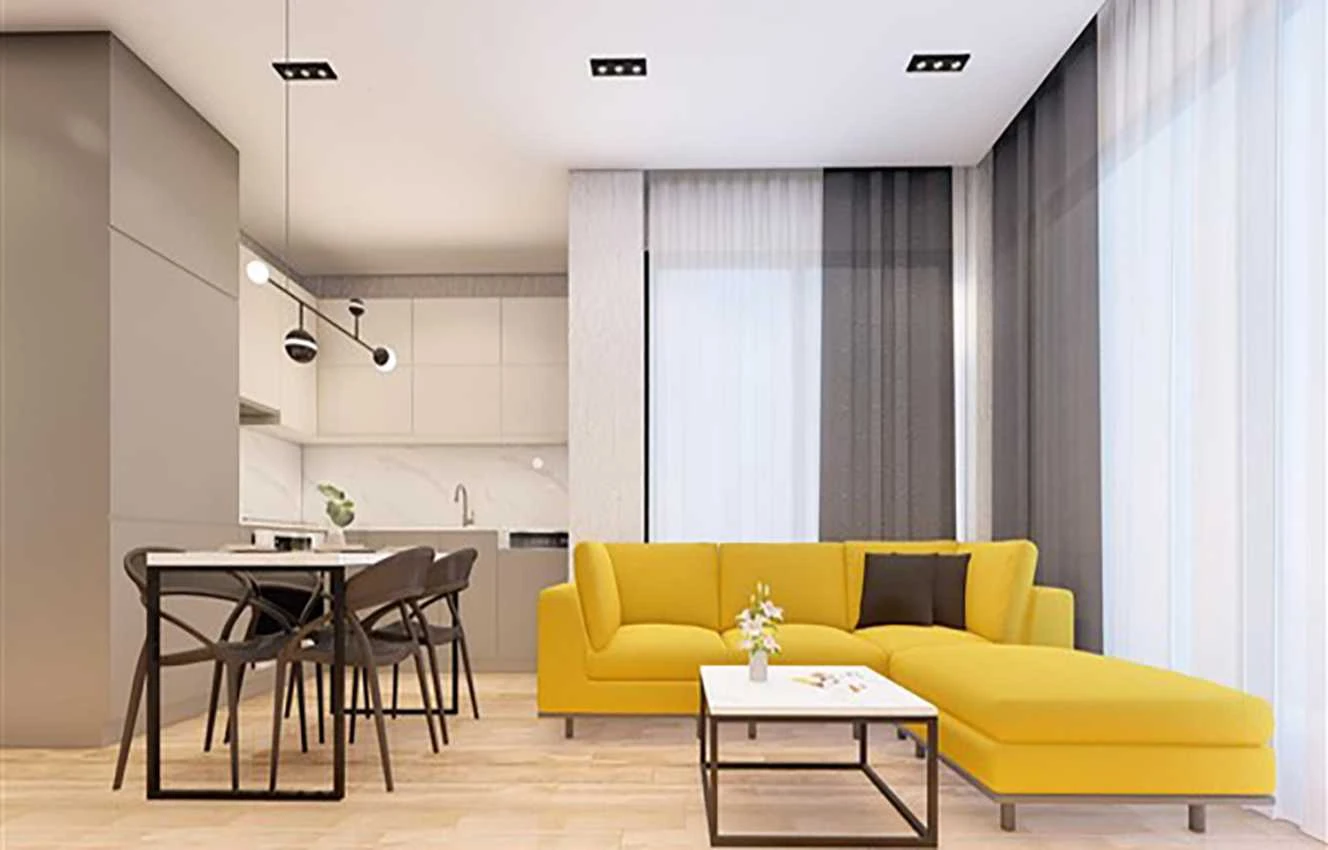 housebind Квартира 1 + 1 по доступной цене в Каргыджак /Алания