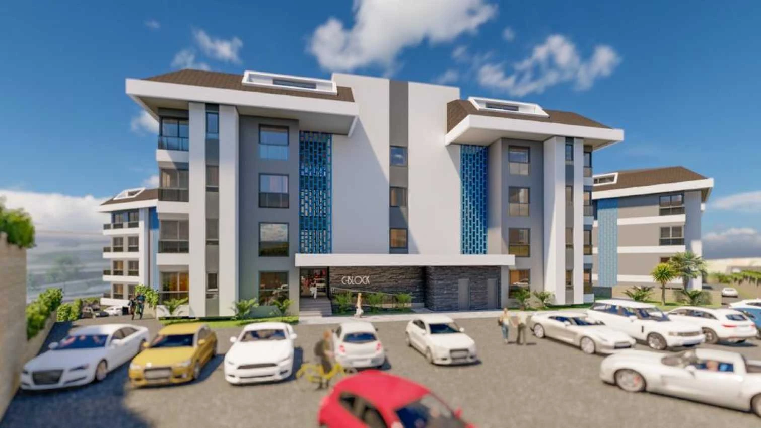 housebind Современном комплексе квартира планировки 1+1  Кестель /Алания