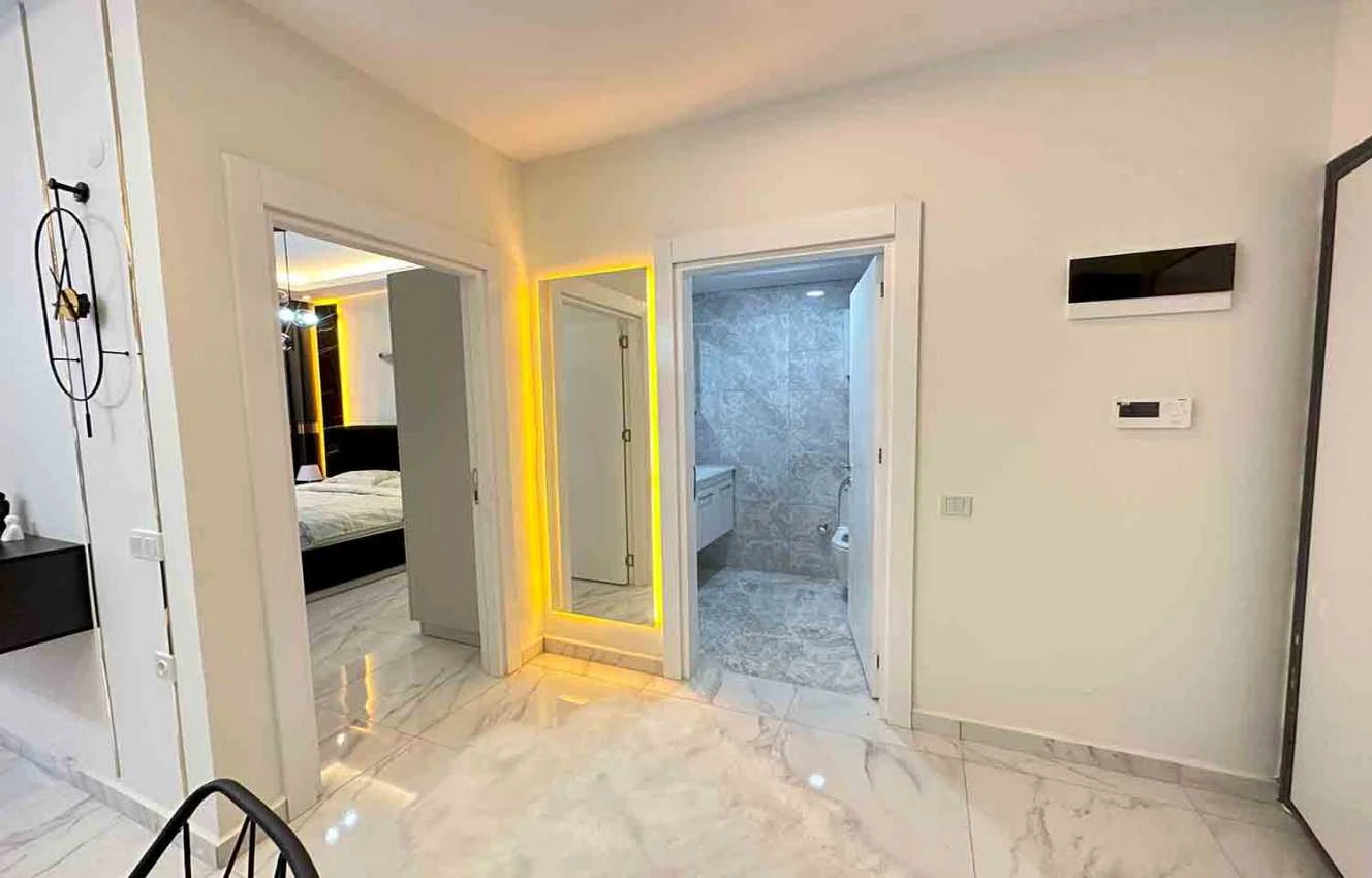 housebind Продается квартира планировки 1+1 в новом современном комплексе Кестель /Алания