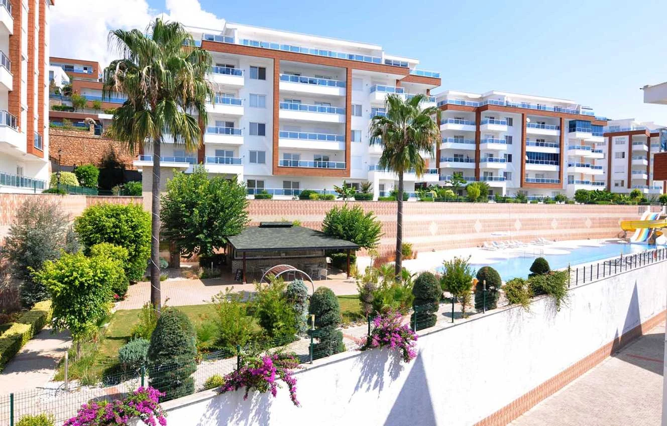 housebind В шикарном комплексе 3 + 1 с мебелью  в районе Каргыджак /Алания