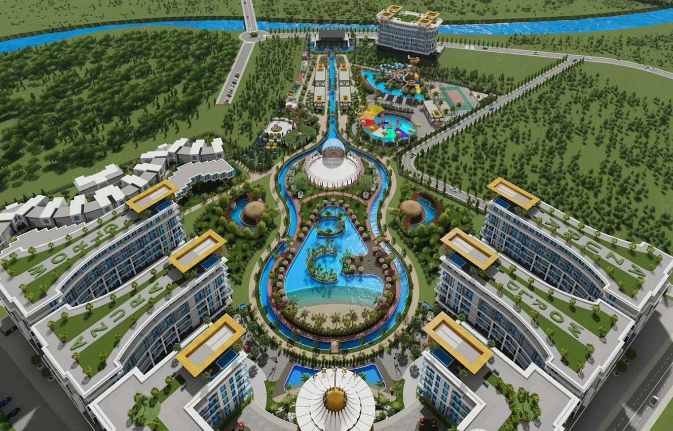 housebind Элитный комплекс продаются две квартиры 1 + 1 Тюрклер /Алания