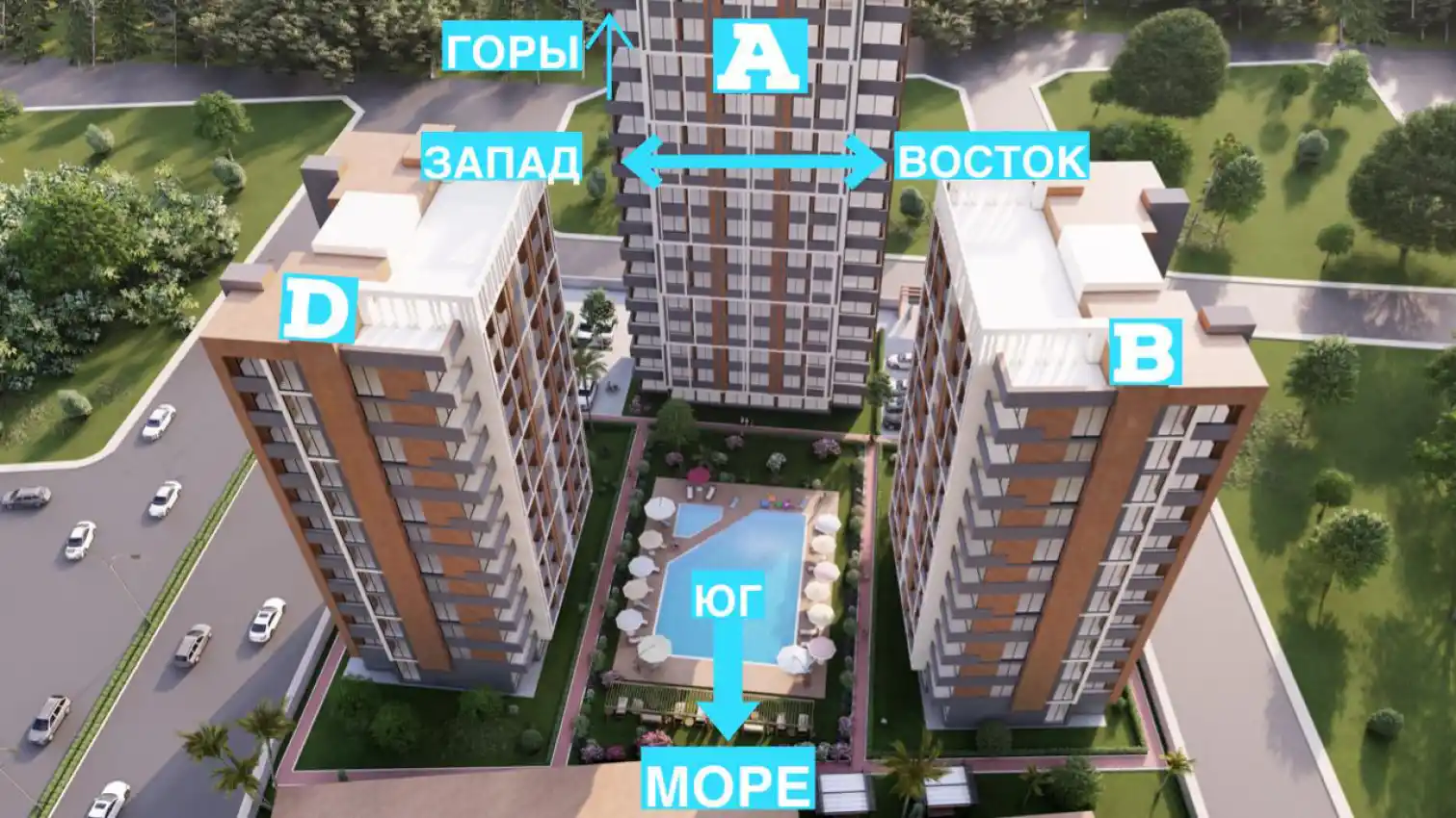housebind Проект в популярном курорте Мерсин