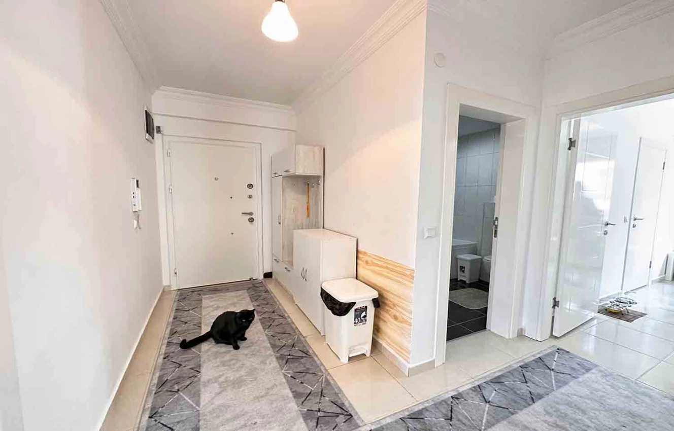 housebind Квартира с мебелью 2 + 1 в уютном комплексе Махмутлар /Аланья