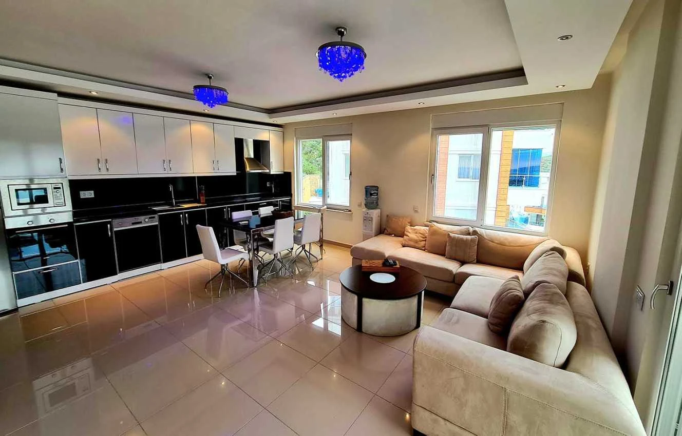 housebind В шикарном комплексе 3 + 1 с мебелью  в районе Каргыджак /Алания