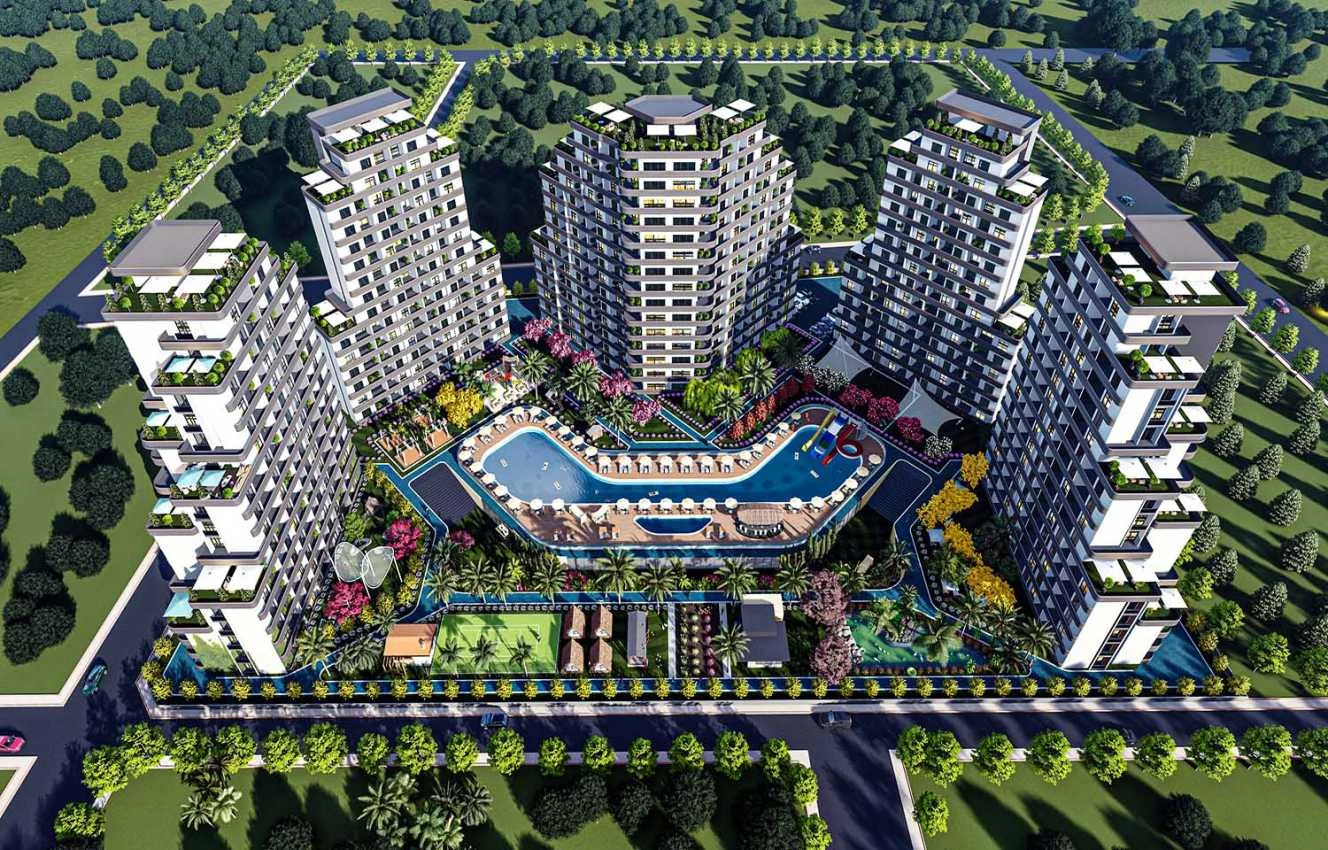 housebind Элитный проект с шикарной инфраструктурой Мерсин /Марина
