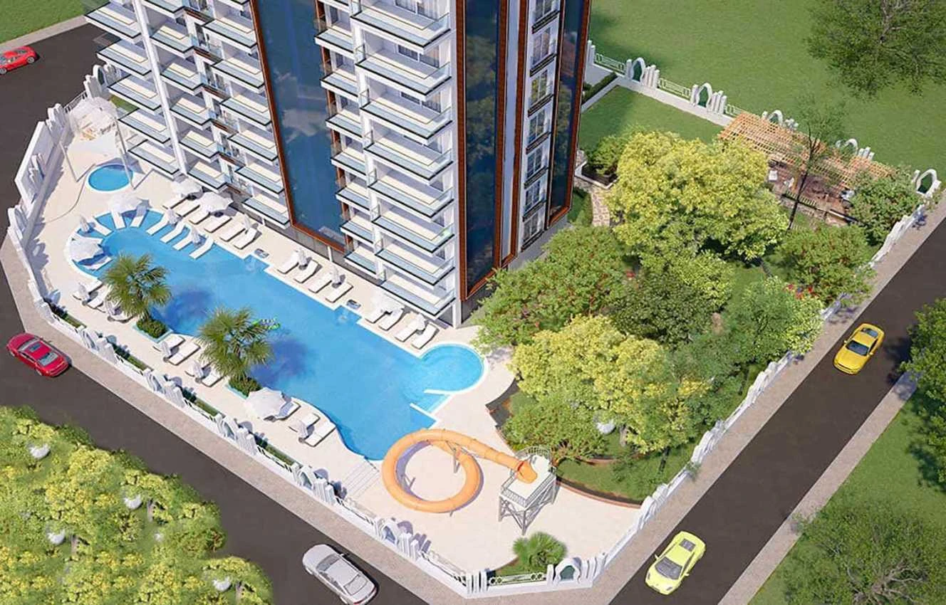 housebind Квартира 1+ 1 в уютном комплексе Махмутлар /Алания