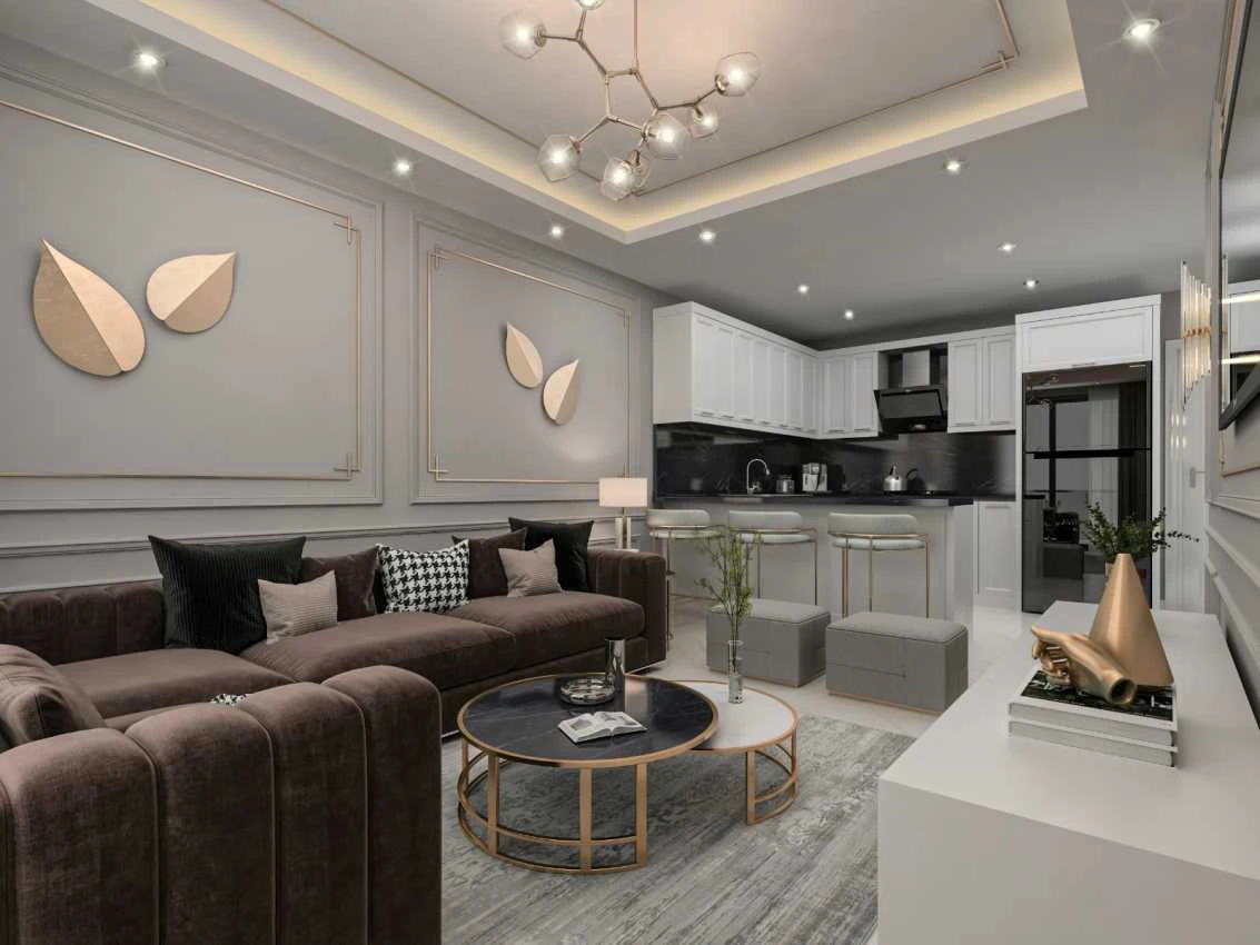housebind В шикарном комплексе  квартира 1 + 1 Махмутлар /Алания