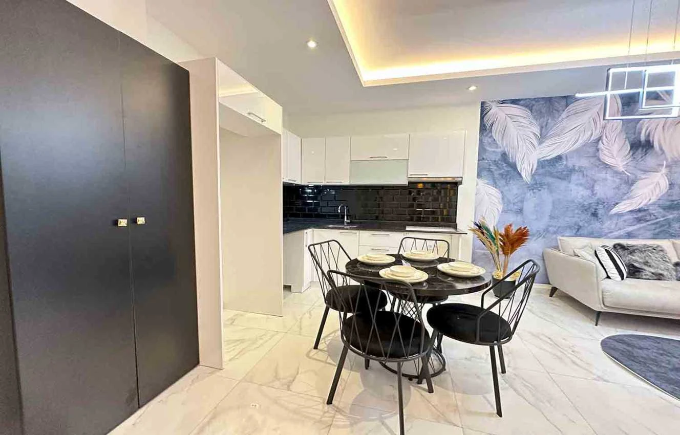 housebind Продается квартира планировки 1+1 в новом современном комплексе Кестель /Алания