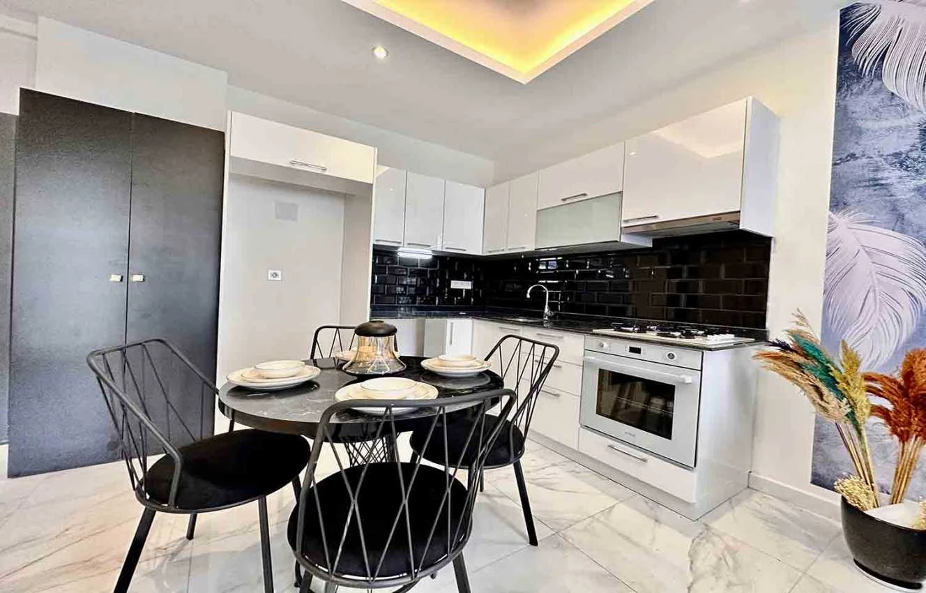 housebind Продается квартира планировки 1+1 в новом современном комплексе Кестель /Алания