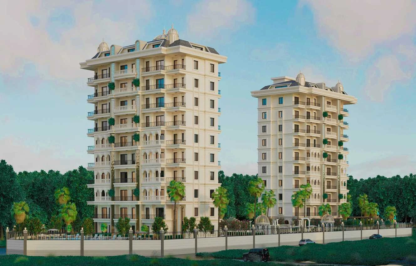 housebind Уникальный проект  с роскошным видом в Авсаллар / Алания