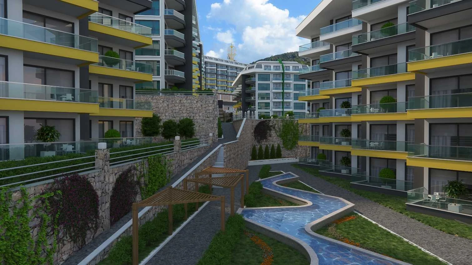 housebind Квартира 2 + 1 на первой линии моря Каргыджак /Алания